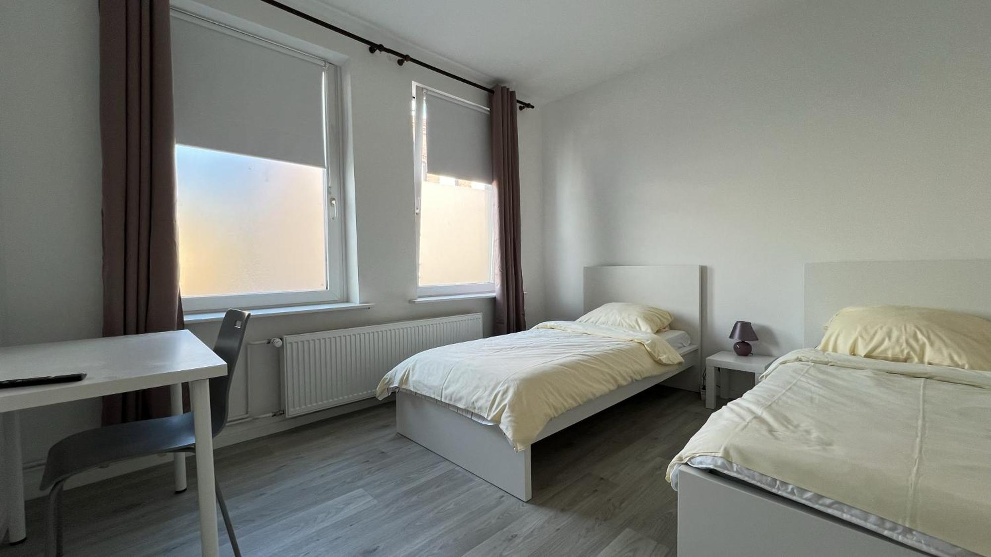 Studio-Apartments Fuer Monteure & Businessgaeste Zentral In 新明斯特 外观 照片