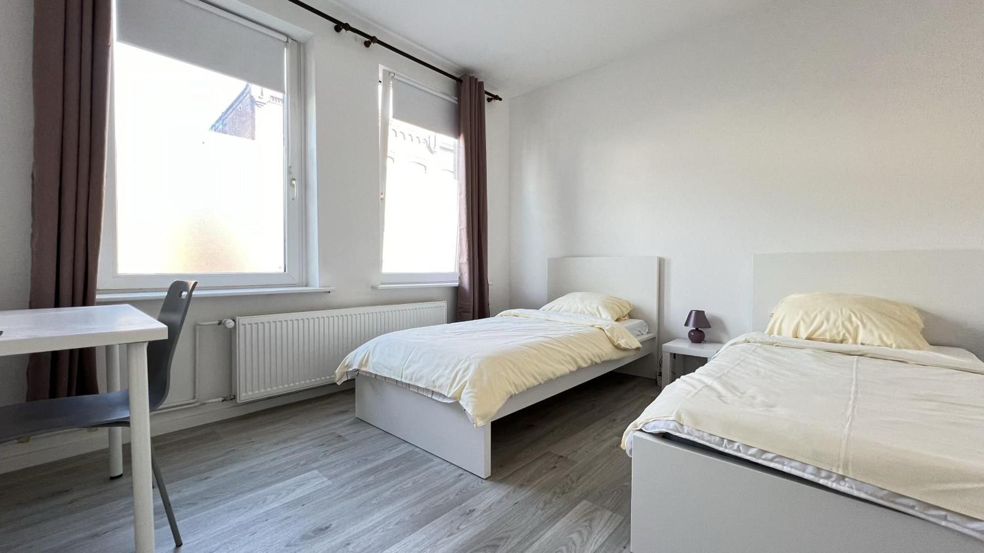 Studio-Apartments Fuer Monteure & Businessgaeste Zentral In 新明斯特 外观 照片