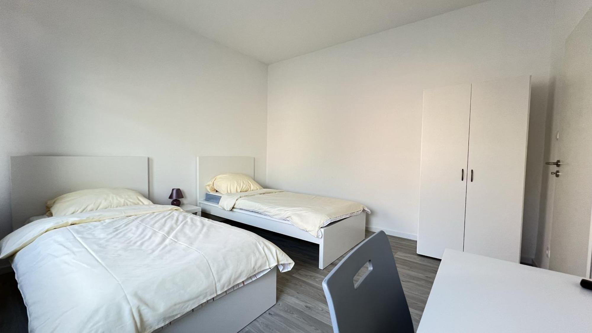 Studio-Apartments Fuer Monteure & Businessgaeste Zentral In 新明斯特 外观 照片