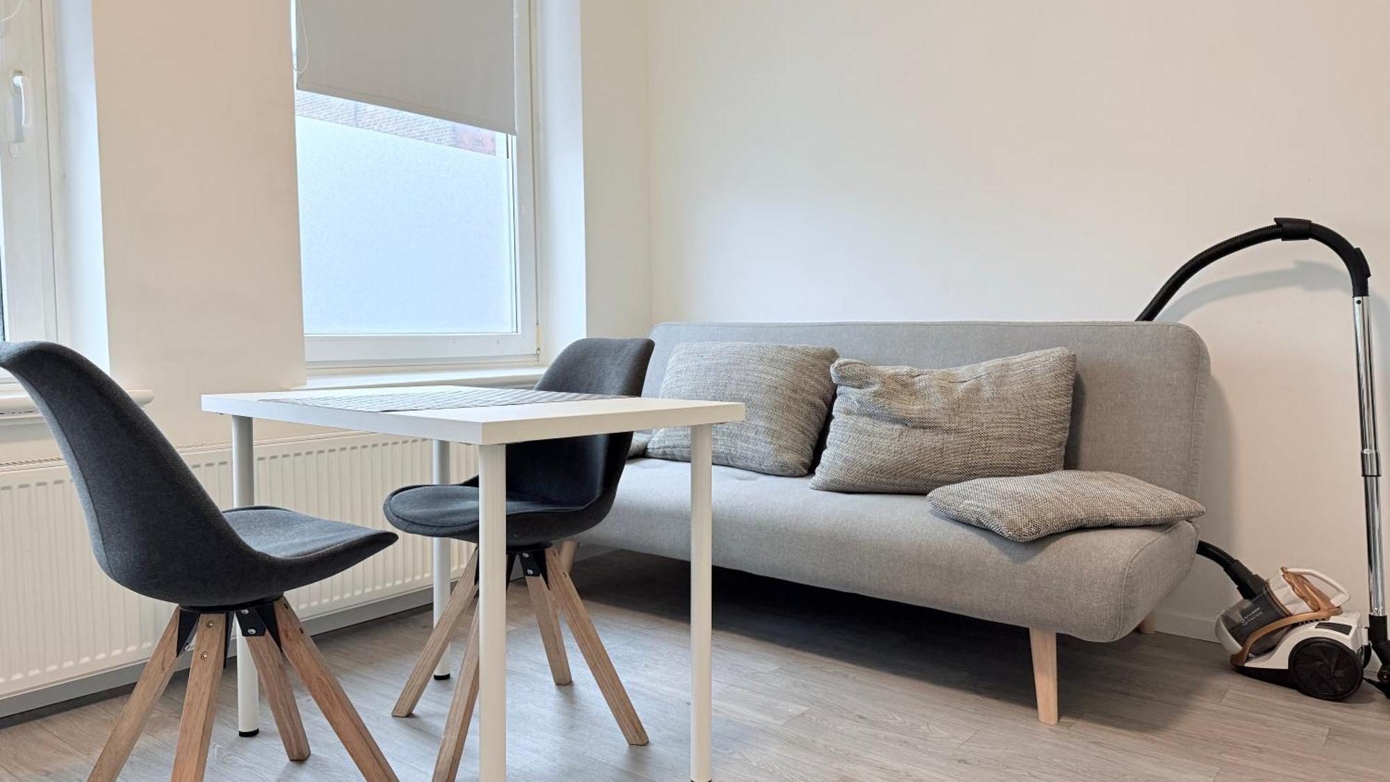 Studio-Apartments Fuer Monteure & Businessgaeste Zentral In 新明斯特 外观 照片