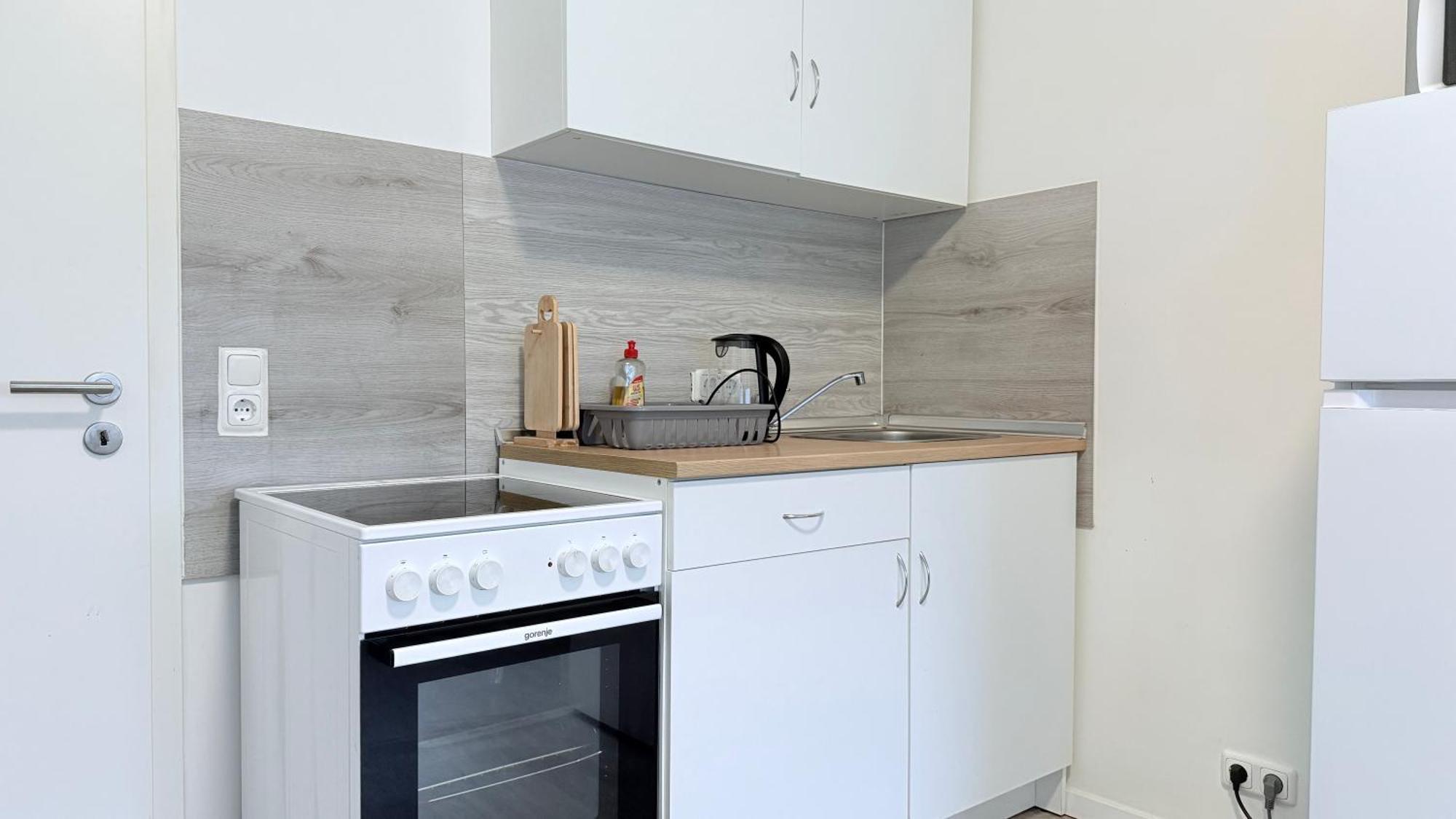 Studio-Apartments Fuer Monteure & Businessgaeste Zentral In 新明斯特 外观 照片