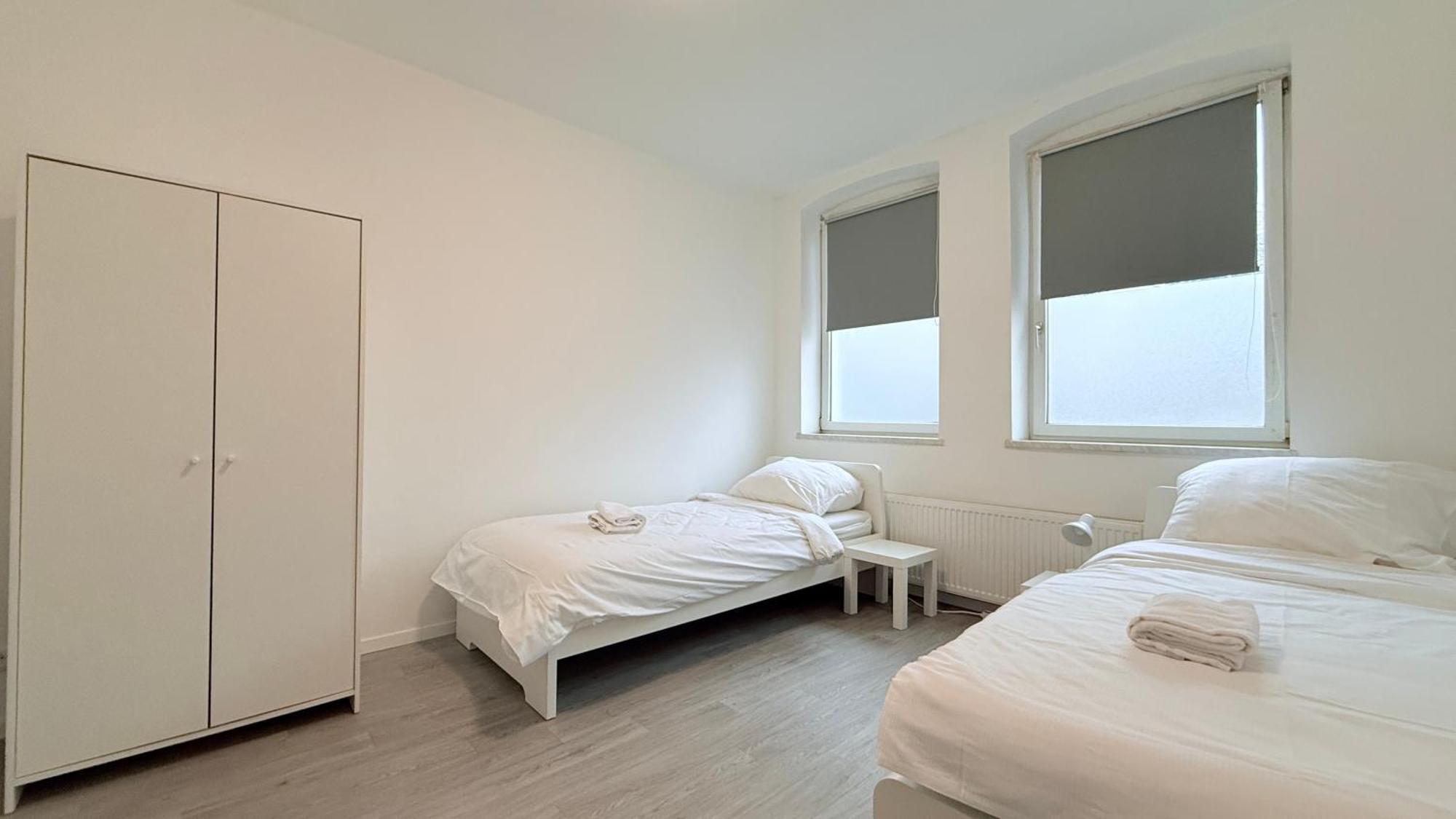 Studio-Apartments Fuer Monteure & Businessgaeste Zentral In 新明斯特 外观 照片