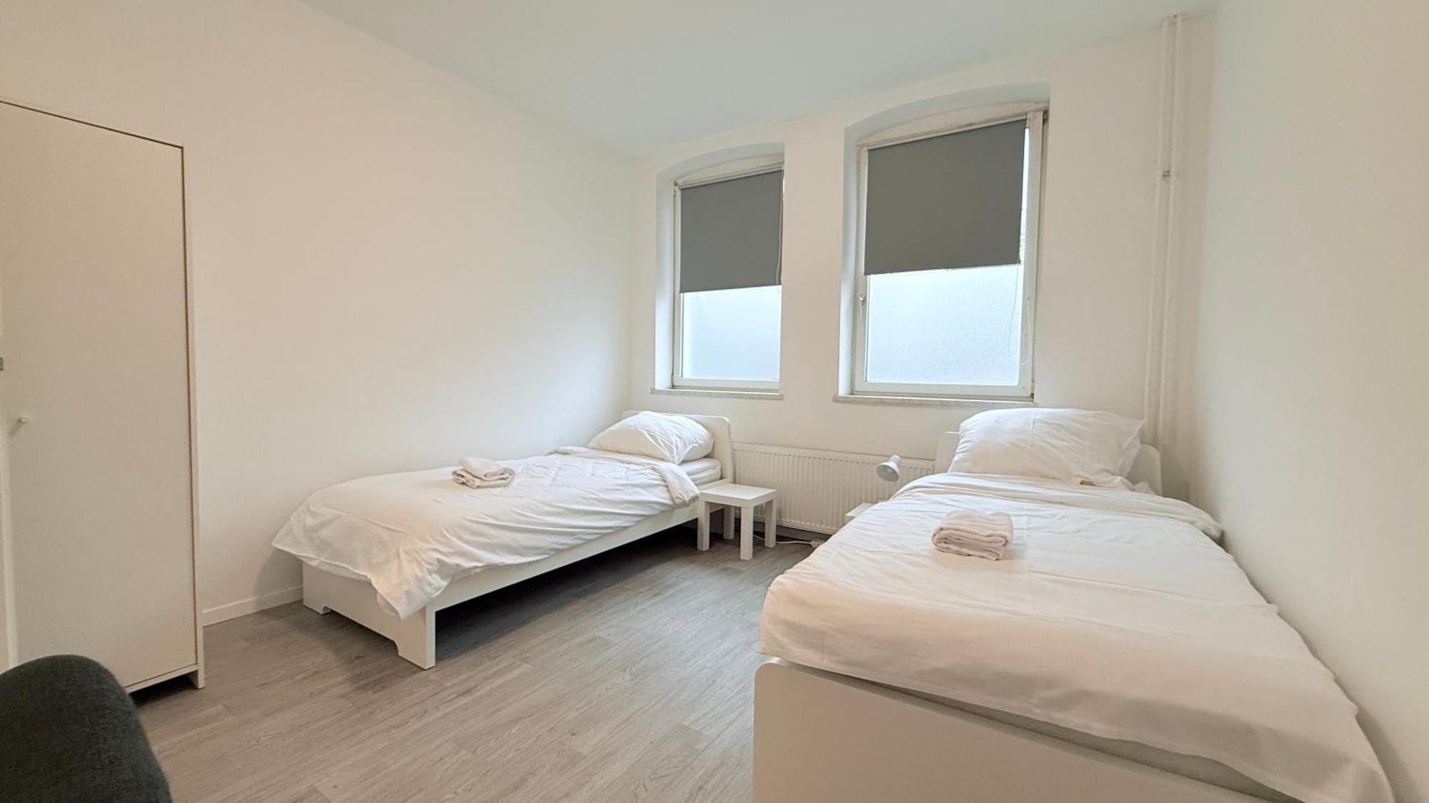 Studio-Apartments Fuer Monteure & Businessgaeste Zentral In 新明斯特 外观 照片